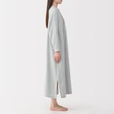 婦人　ヘリンボーンガーゼ　ワンピース