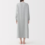 婦人　ヘリンボーンガーゼ　ワンピース