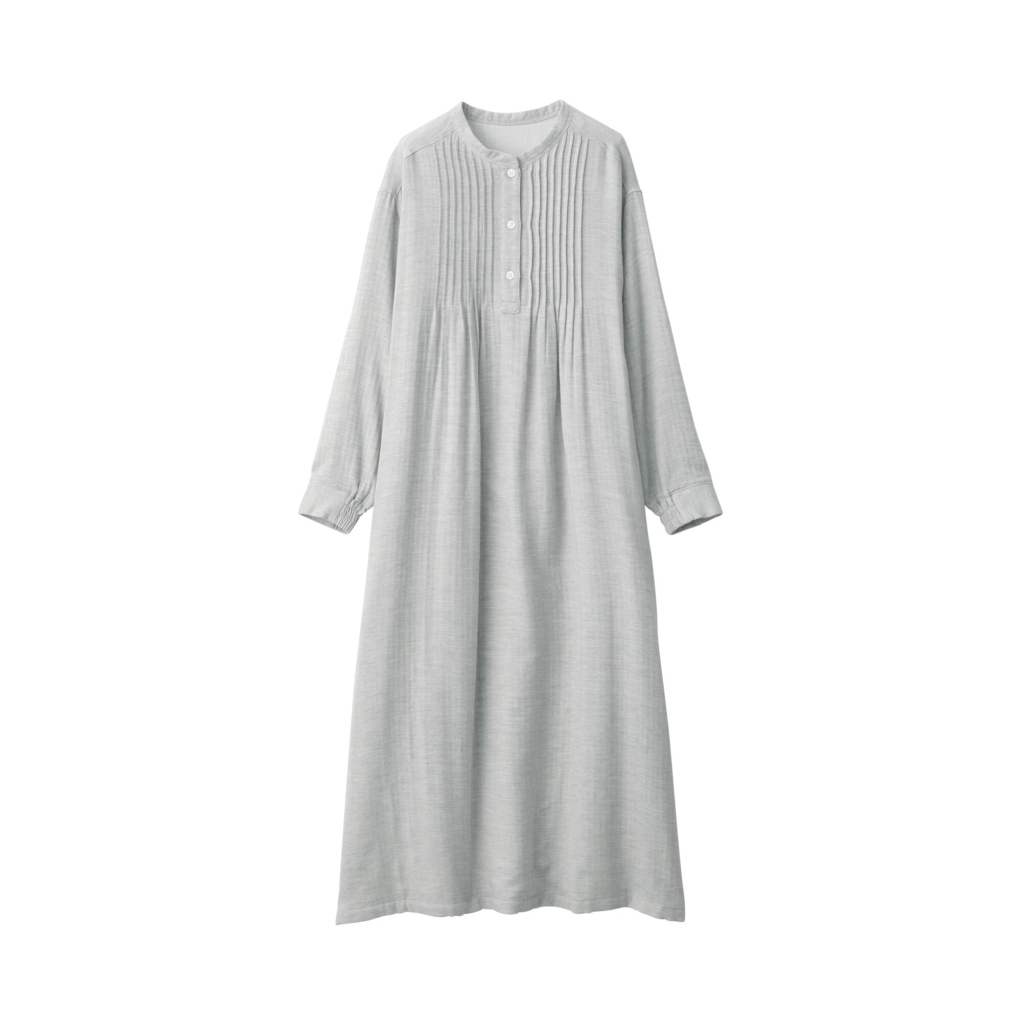 婦人　ヘリンボーンガーゼ　ワンピース