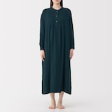 婦人　ヘリンボーンガーゼ　ワンピース