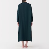 婦人　ヘリンボーンガーゼ　ワンピース