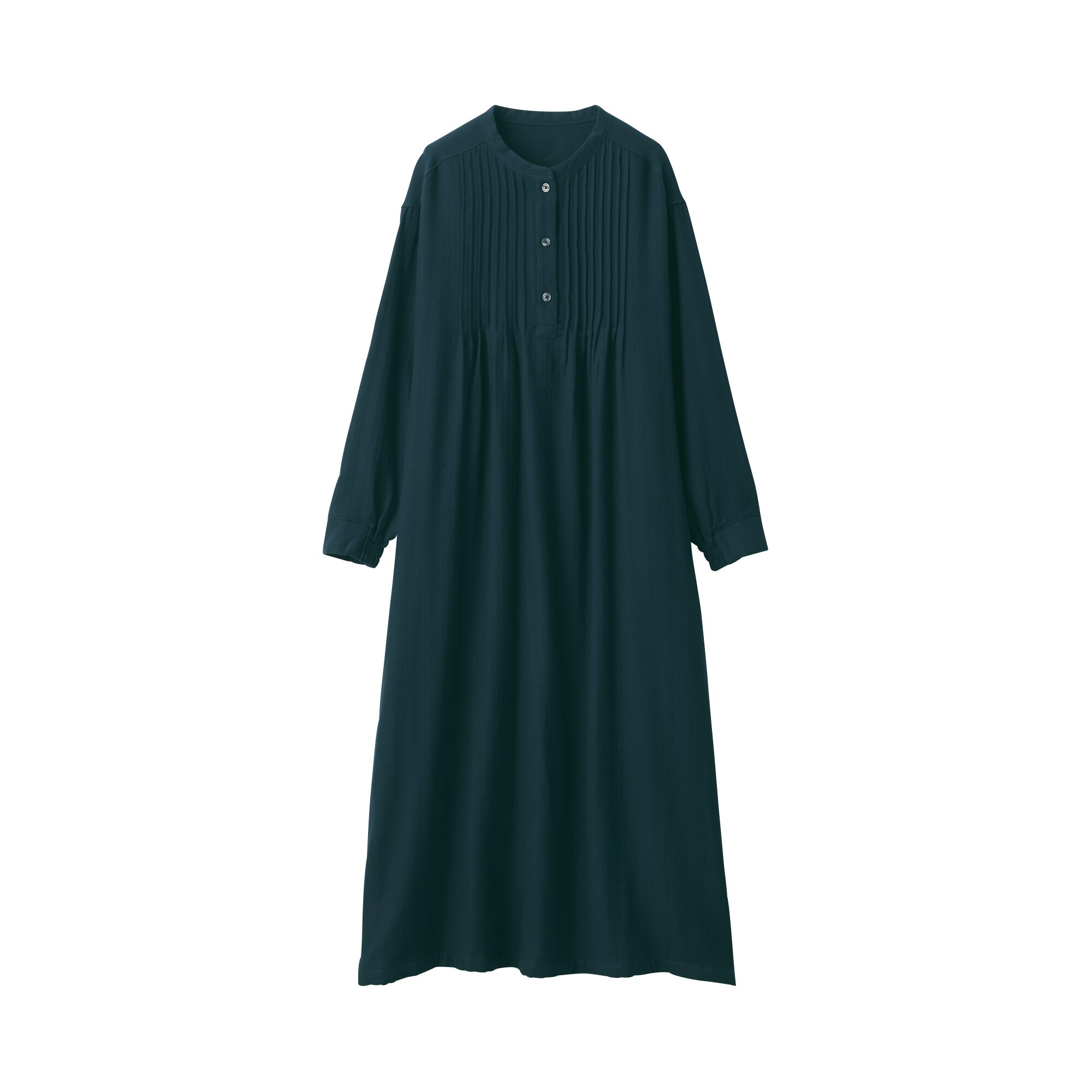 婦人　ヘリンボーンガーゼ　ワンピース