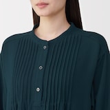 婦人　ヘリンボーンガーゼ　ワンピース