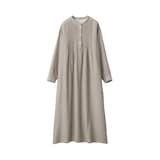 婦人　ヘリンボーンガーゼ　ワンピース