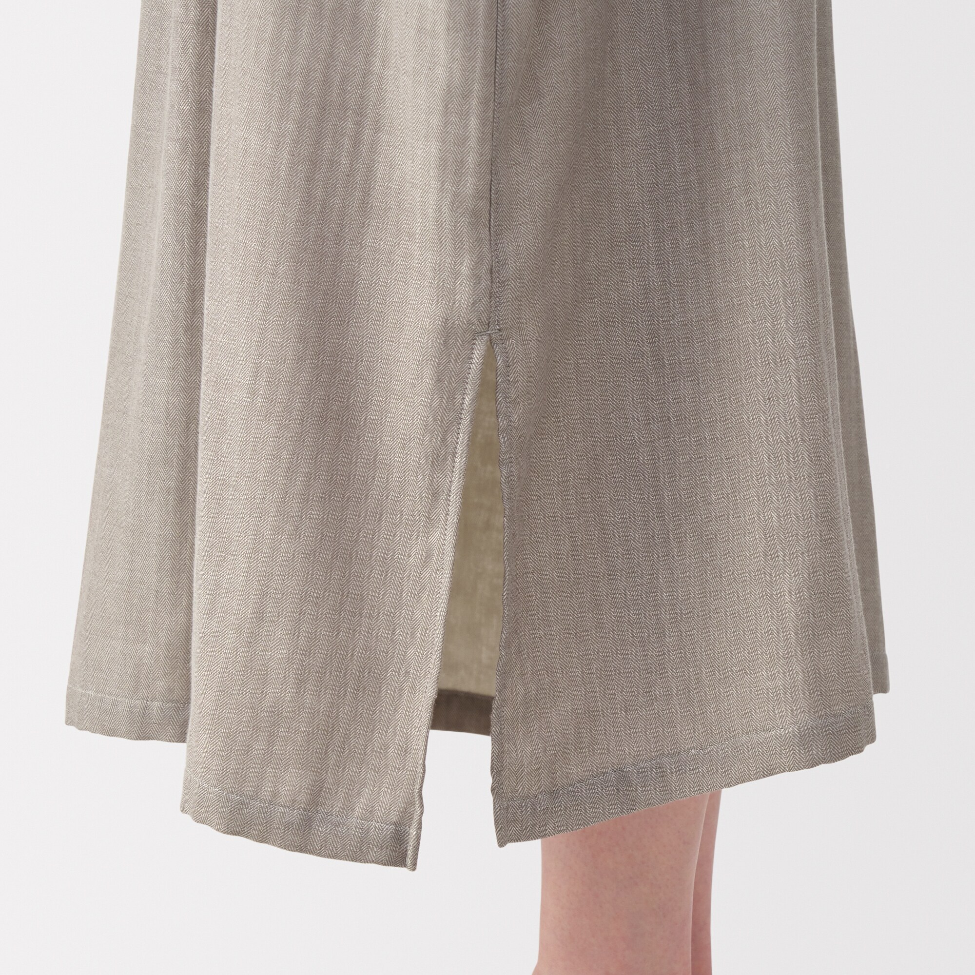 婦人　ヘリンボーンガーゼ　ワンピース