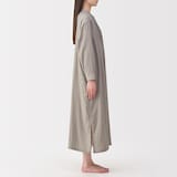 婦人　ヘリンボーンガーゼ　ワンピース