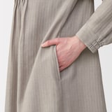 婦人　ヘリンボーンガーゼ　ワンピース