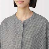 産後も使える　二重ガーゼ長袖パジャマ