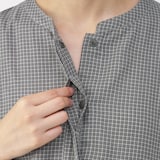 産後も使える　二重ガーゼ長袖パジャマ