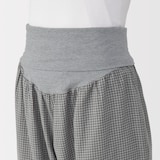 産後も使える　二重ガーゼ長袖パジャマ