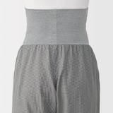 産後も使える　二重ガーゼ長袖パジャマ