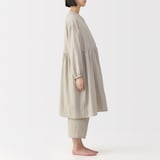 産後も使える　二重ガーゼ長袖パジャマ