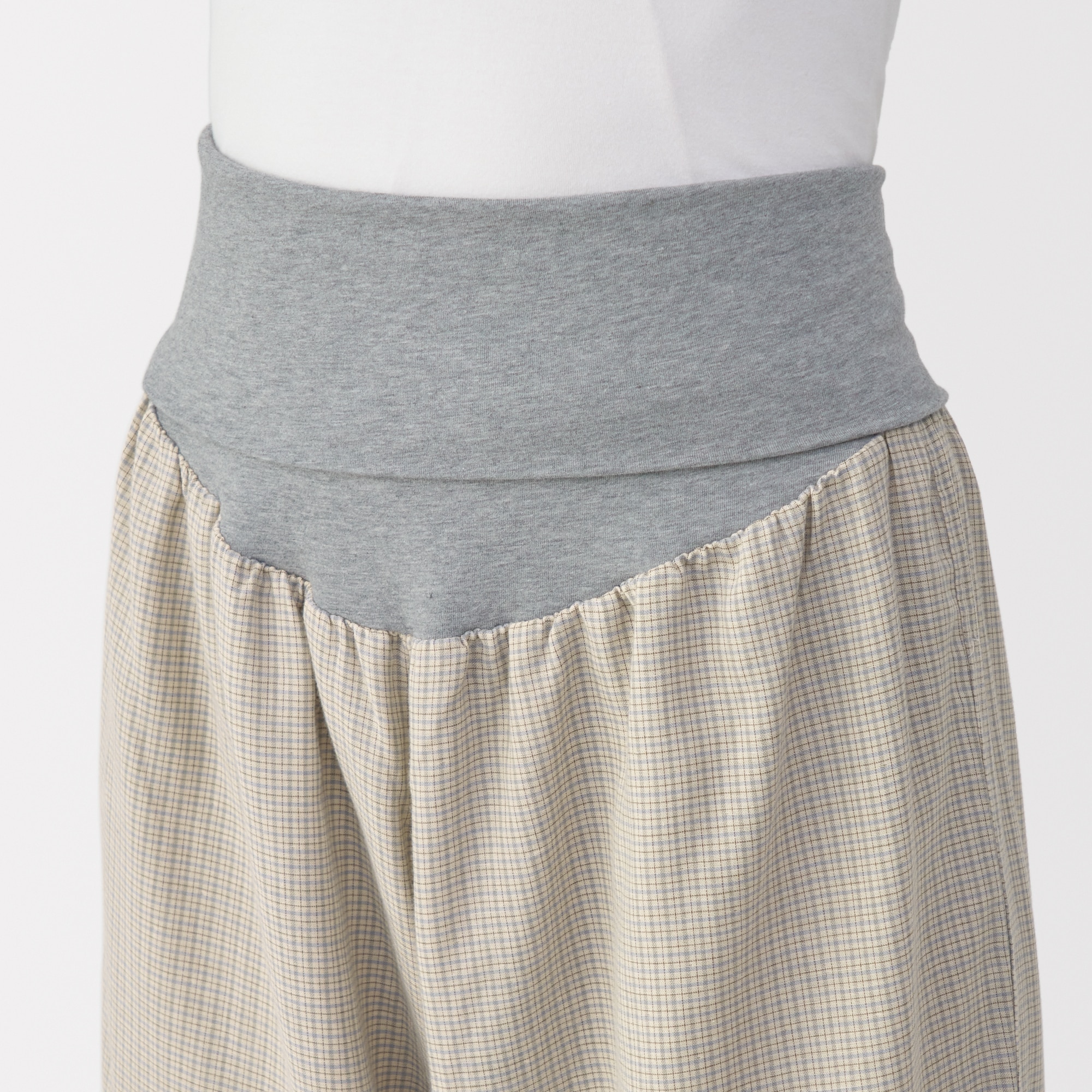 産後も使える　二重ガーゼ長袖パジャマ