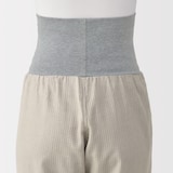 産後も使える　二重ガーゼ長袖パジャマ