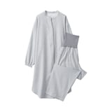 産後も使える　フランネル長袖パジャマ