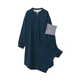 産後も使える　フランネル長袖パジャマ