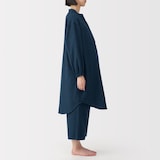 産後も使える　フランネル長袖パジャマ