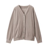 婦人　コットンベロア　カーディガン