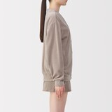 婦人　コットンベロア　カーディガン