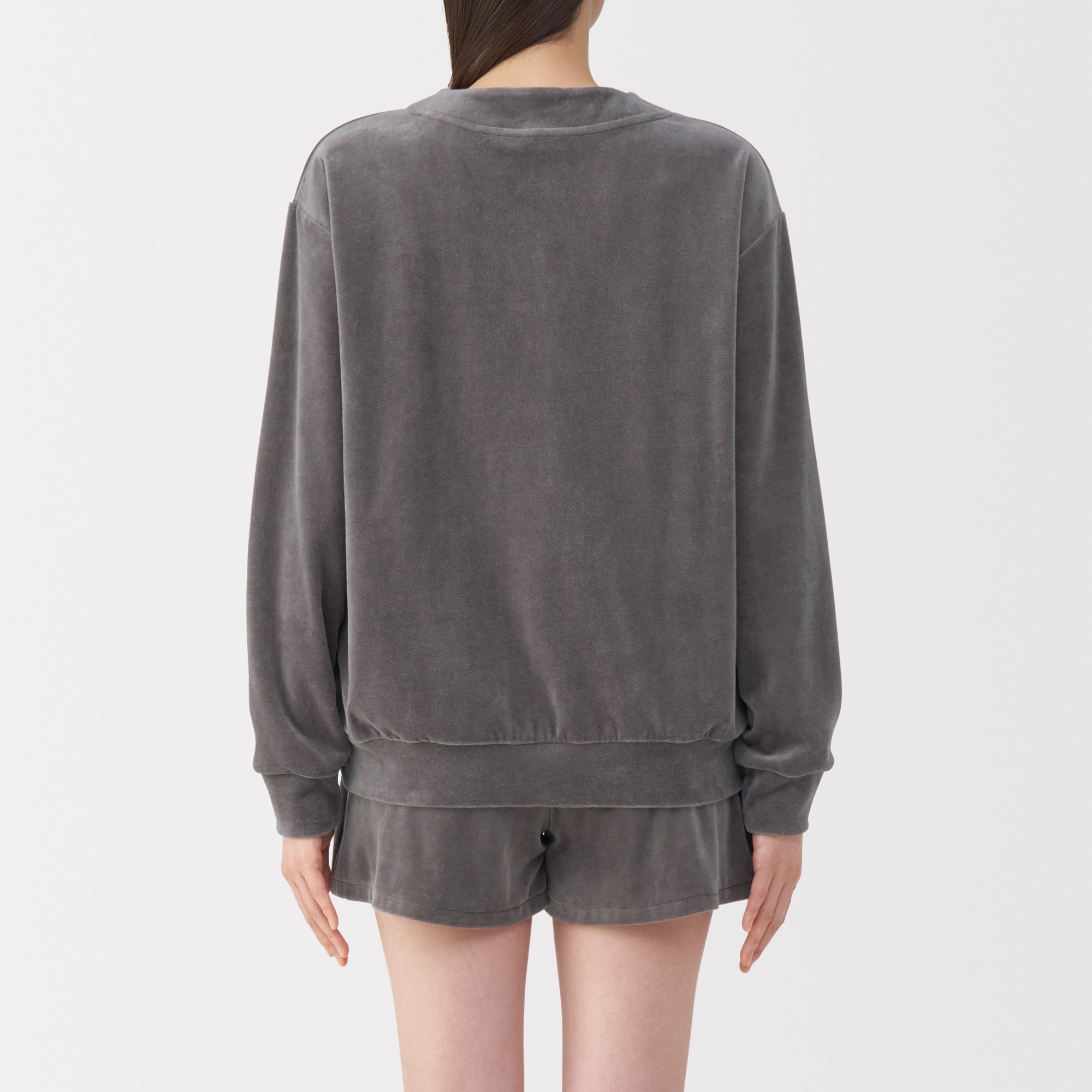 婦人　コットンベロア　カーディガン