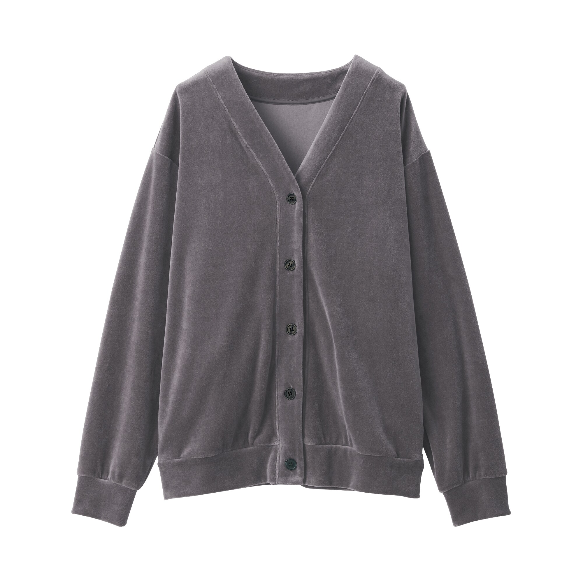 婦人　コットンベロア　カーディガン