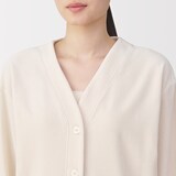 婦人　コットンベロア　カーディガン