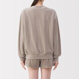 婦人　コットンベロア　カーディガン