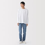 紳士　ストレッチデニムスリムパンツ　インディゴ