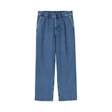 紳士　木の実から作ったカポック混デニムワークパンツ