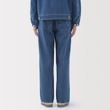 紳士　木の実から作ったカポック混デニムワークパンツ