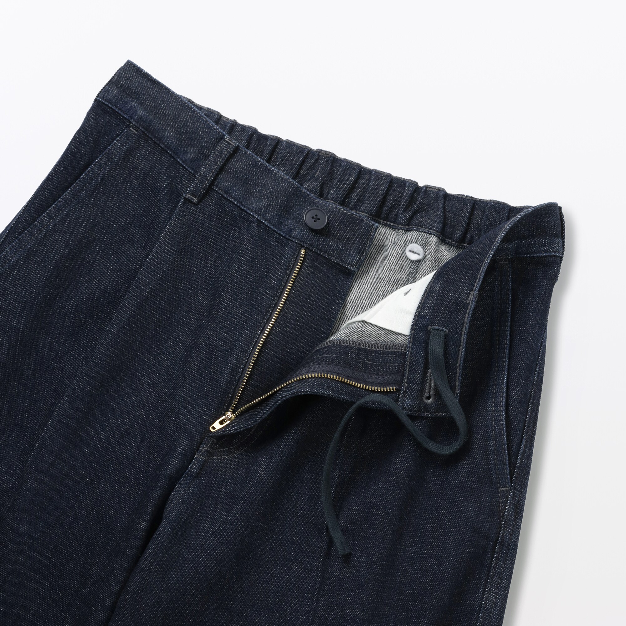 紳士　木の実から作ったカポック混デニムワークパンツ