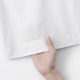 婦人　乾きやすい　ブロード五分袖ブラウス