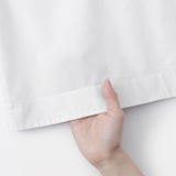 婦人　乾きやすい　ブロード五分袖ブラウス