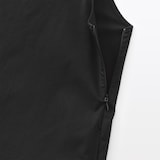 婦人　乾きやすい　ブロードスリーブレスワンピース