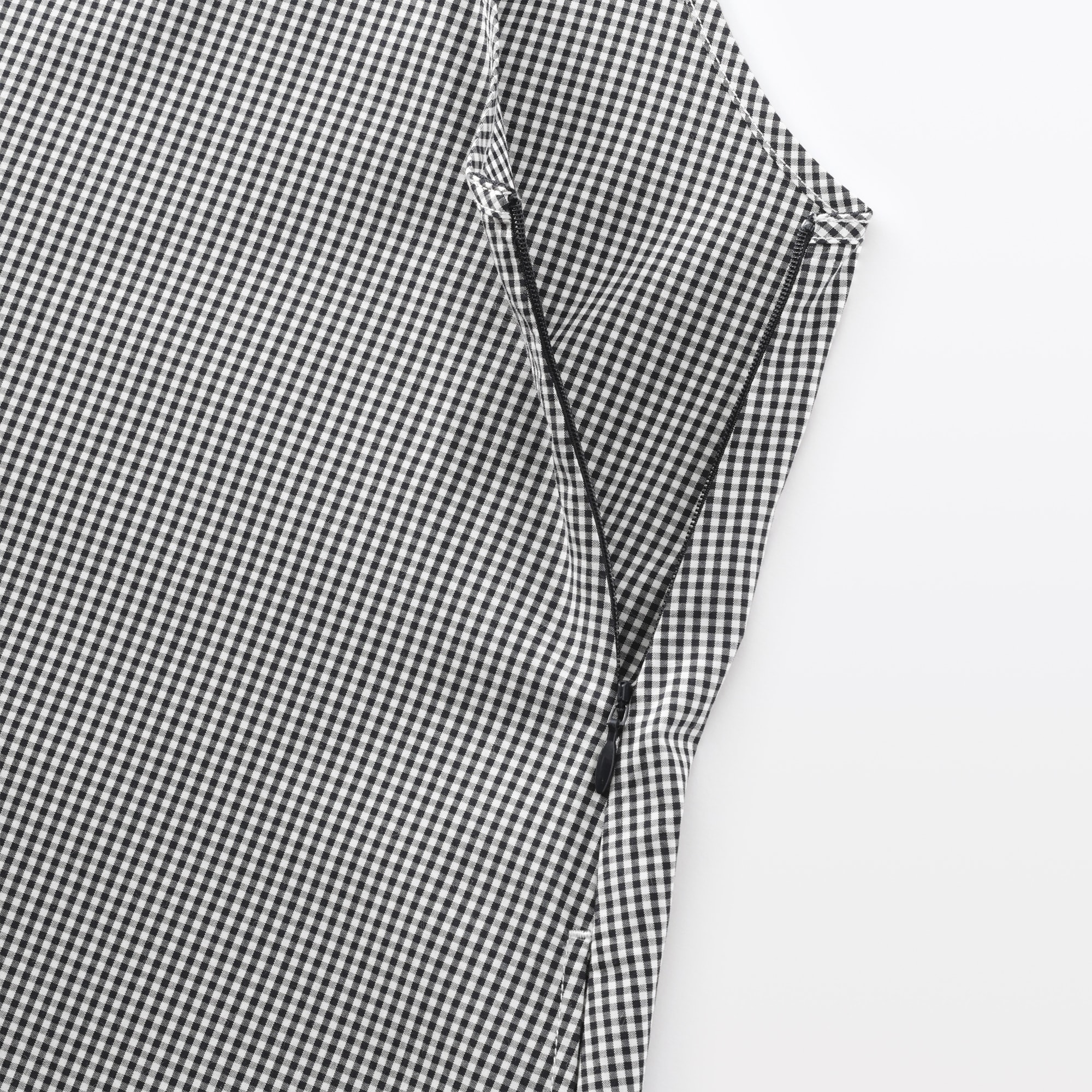 婦人　乾きやすい　ブロードスリーブレスワンピース