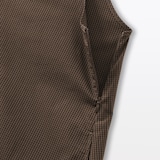 婦人　乾きやすい　ブロードスリーブレスワンピース