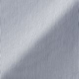 婦人　洗いざらし　ブロードスタンドカラー長袖ロングシャツ