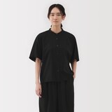 婦人　なめらか　リヨセル混五分袖ブラウス