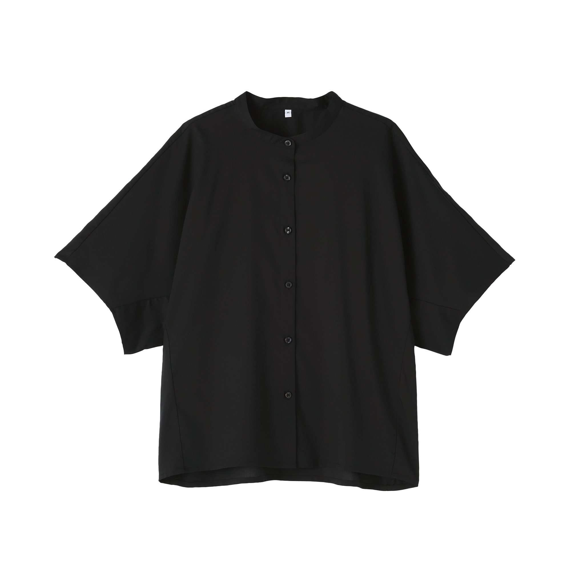 婦人　なめらか　リヨセル混五分袖ブラウス