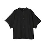 婦人　なめらか　リヨセル混五分袖ブラウス