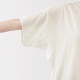 婦人　なめらか　リヨセル混五分袖ブラウス