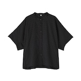 婦人　なめらか　リヨセル混五分袖ブラウス