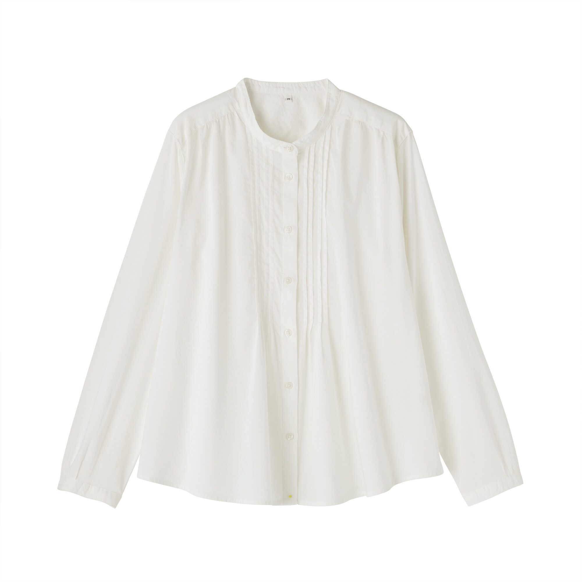 婦人　綿ボイル長袖ブラウス