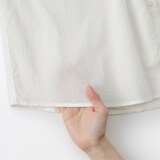 婦人　綿ボイル長袖ブラウス