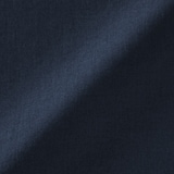 婦人　綿ボイル　インディゴ染め長袖ワンピース