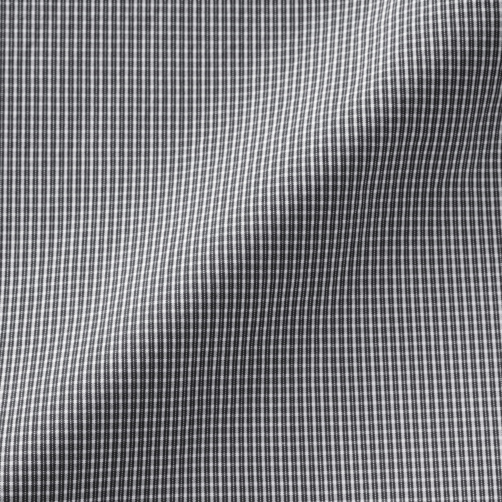 婦人　洗いざらし　ブロード長袖シャツワンピース