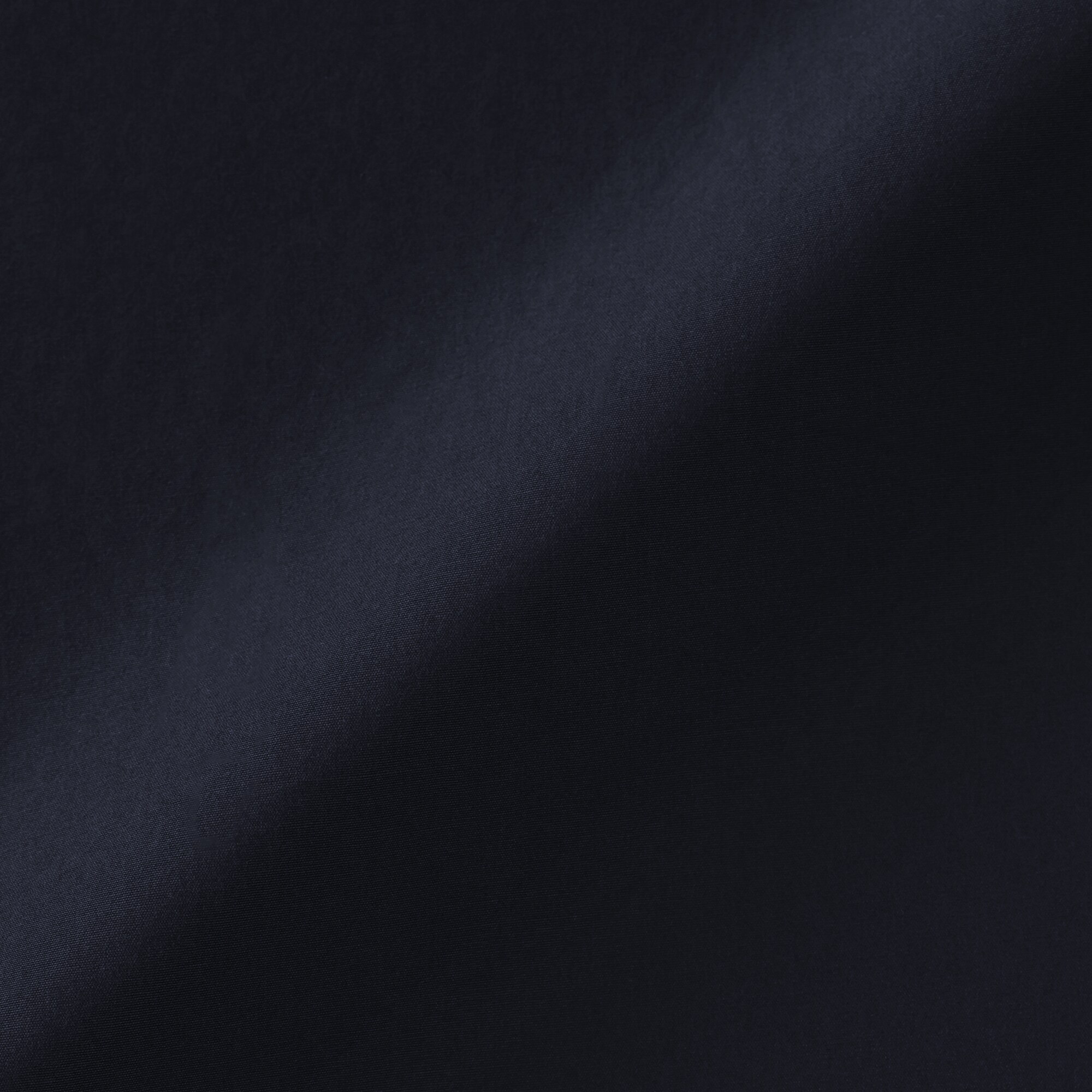 婦人　洗いざらし　ブロード長袖シャツワンピース