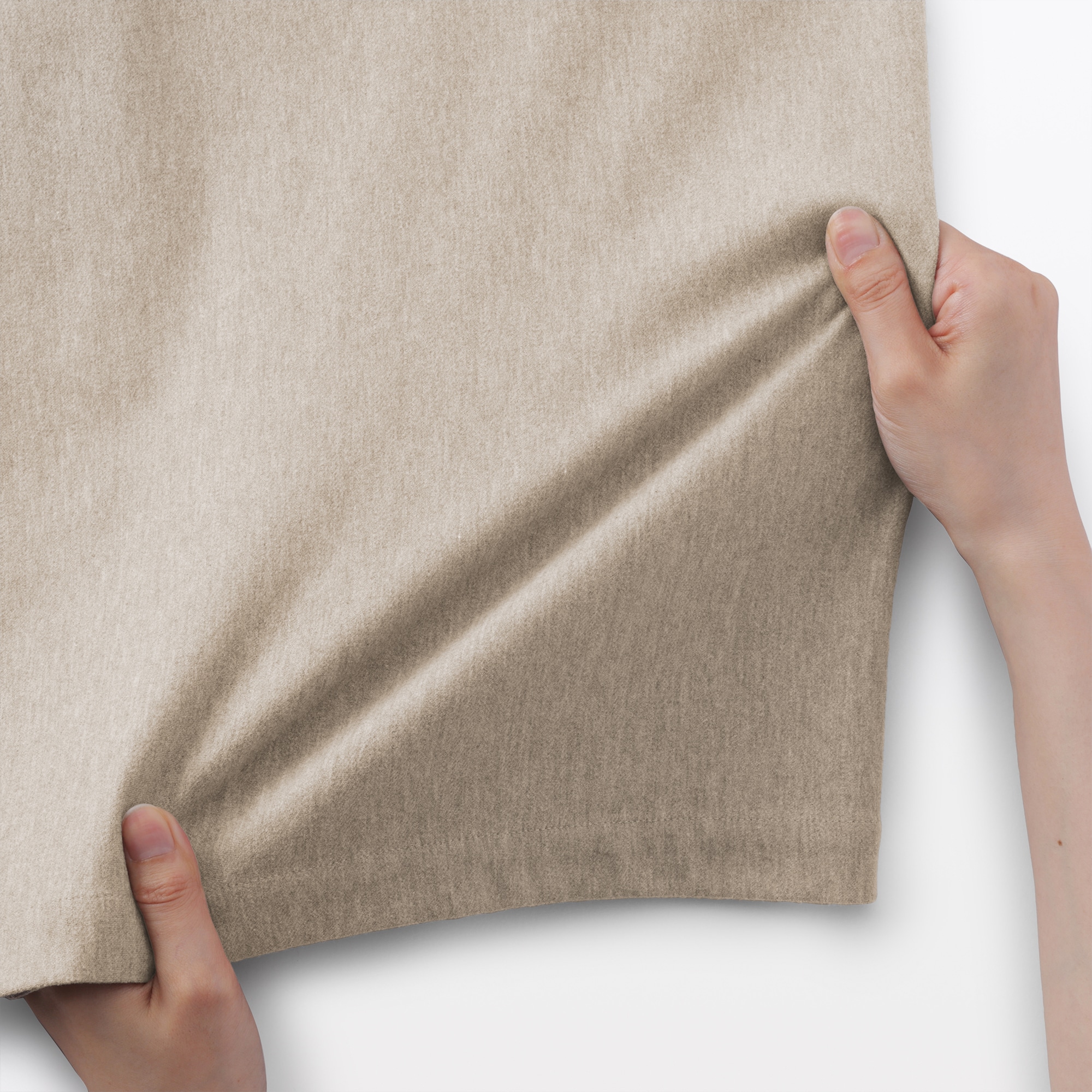 婦人　縦横ストレッチ起毛カーディガン