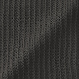 婦人　リネン混透かし編みＶネックカーディガン