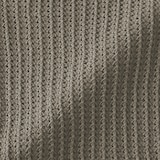 婦人　リネン混透かし編みＶネックカーディガン